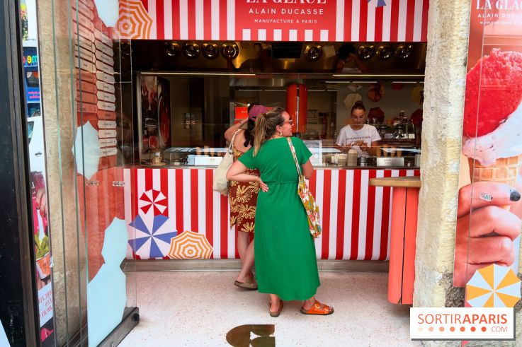 La Glace Alain Ducasse - Devanture