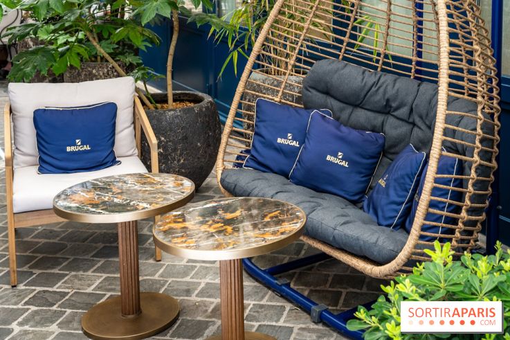 Maison Delano restaurant et terrasse cachée Paris 8e - terrasse