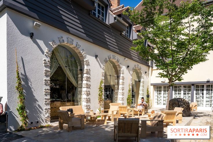 La Folie Barbizon, l'hôtel et restaurant renait entre art et nature - les photos