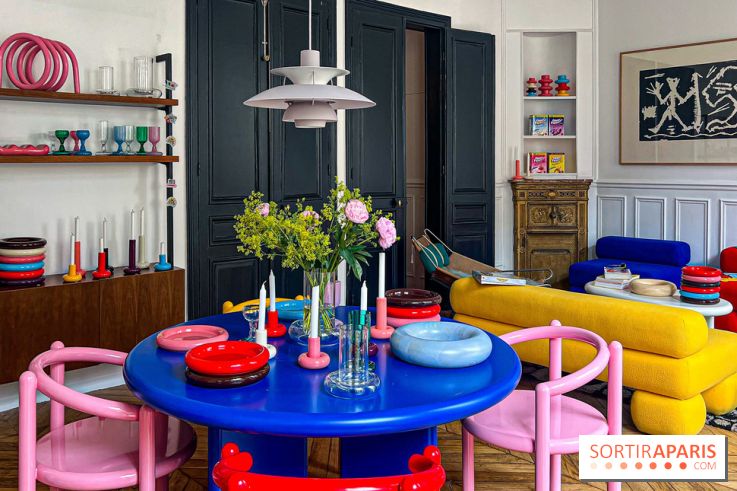 Design et décoration : le pop up décalé du créateur Gustaf Westman relooke un appartement parisien