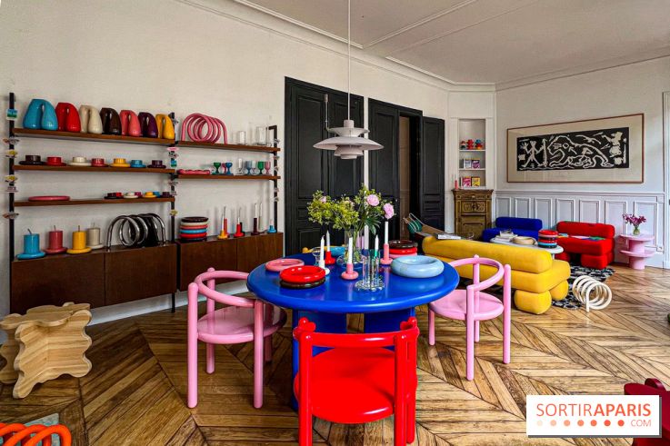 Design et décoration : le pop up décalé du créateur Gustaf Westman relooke un appartement parisien