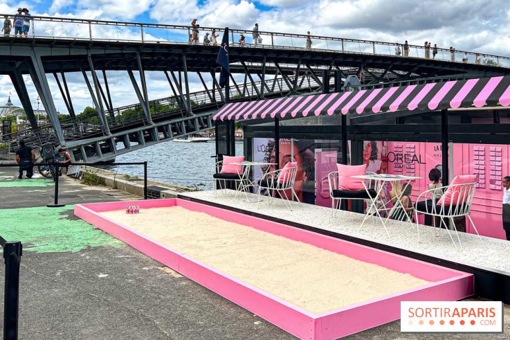 La Terrasse Parisienne : le pop up gratuit et expérientiel du géant de la beauté sur une péniche