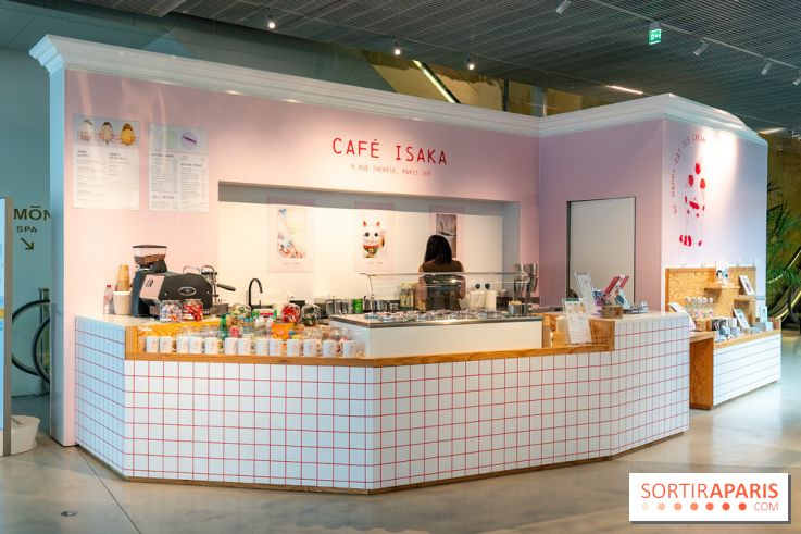 Le pop-up de glace Café Isaka à la Samaritaine avec salon de thé
