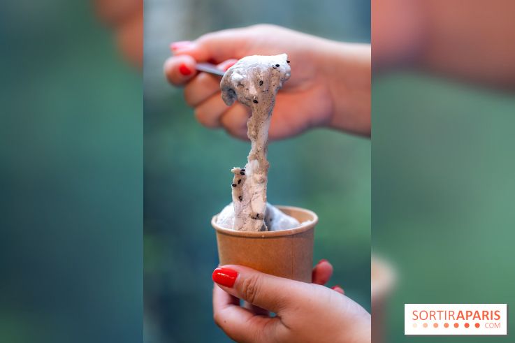 Le pop-up de glace Café Isaka à la Samaritaine avec salon de thé
