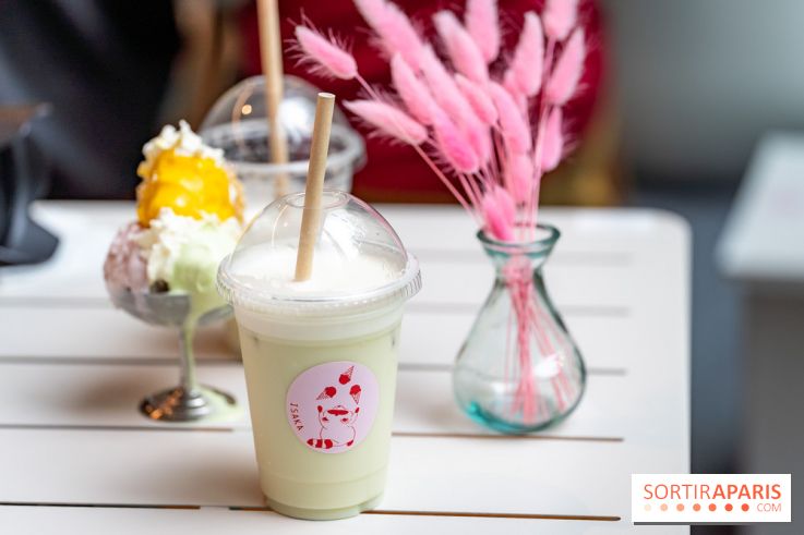 Le pop-up de glace Café Isaka à la Samaritaine avec salon de thé