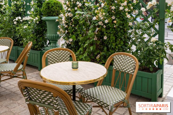 La terrasse d'été du Ritz, place Vendôme