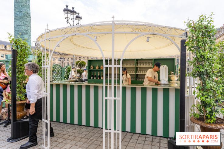 La terrasse d'été du Ritz, place Vendôme