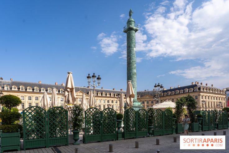 La terrasse d'été du Ritz, place Vendôme