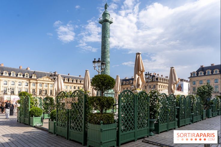 La terrasse d'été du Ritz, place Vendôme