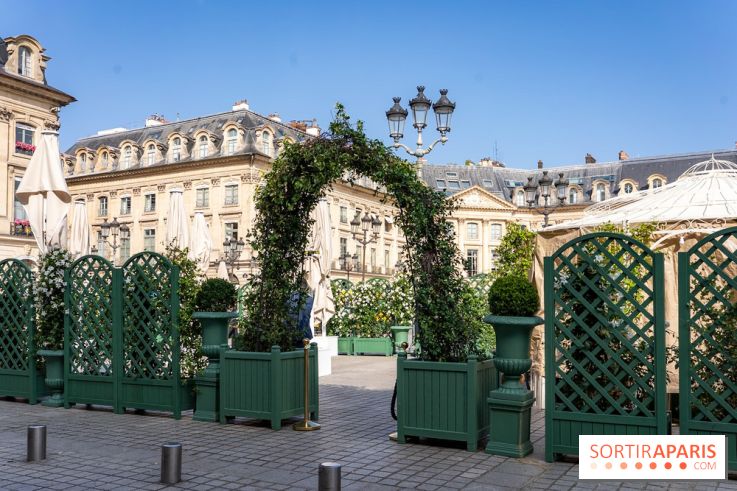 La terrasse d'été du Ritz, place Vendôme