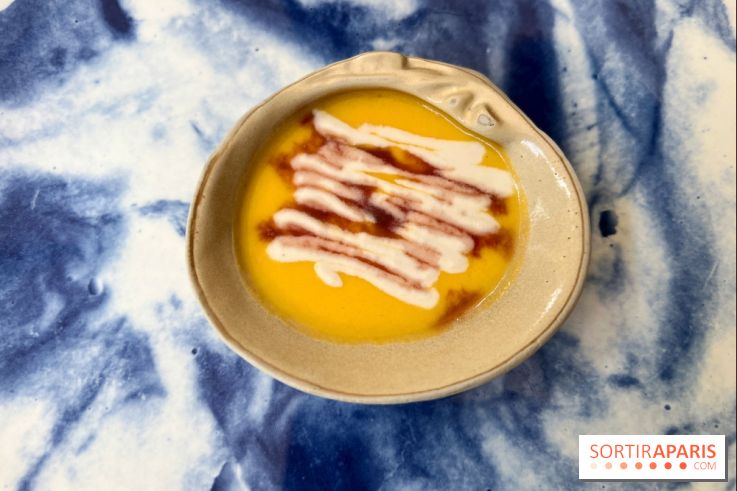 Divellec - Soupe melon, amande, Porto