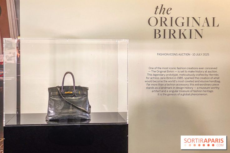 Fashion Icons : exposition gratuite du Birkin original chez Sotheby's Paris - IMG 6710