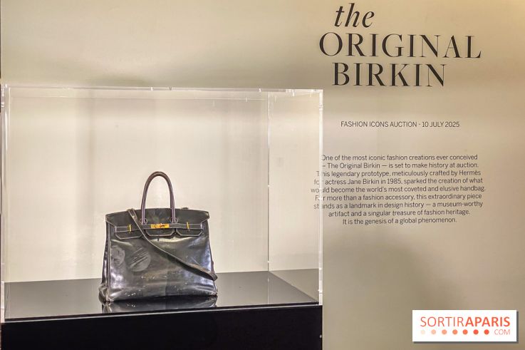 Fashion Icons : exposition gratuite du Birkin original chez Sotheby's Paris - IMG 6724