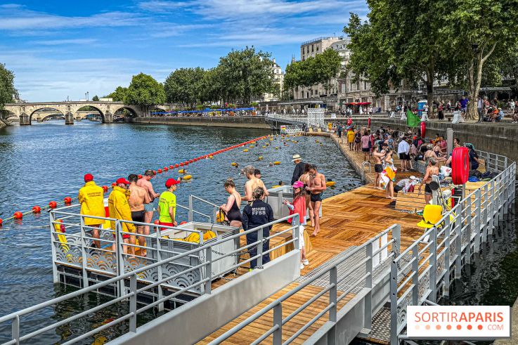 Baignade Seine Bras Marie