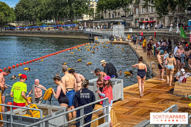 Baignade Seine Bras Marie