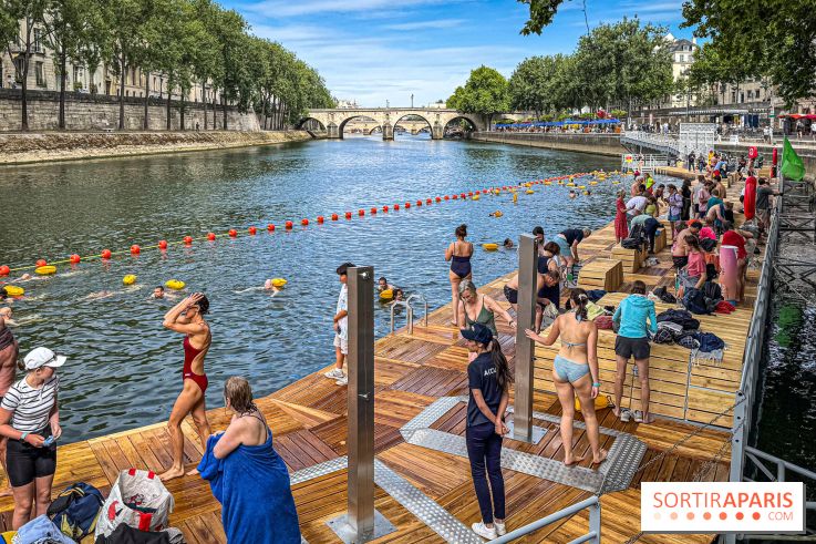 Baignade Seine Bras Marie