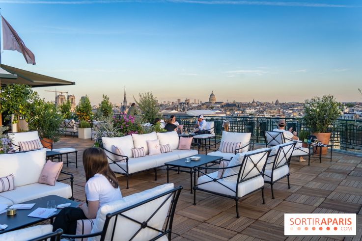 Céleste, le bar estival en rooftop du Cheval Blanc se dévoile