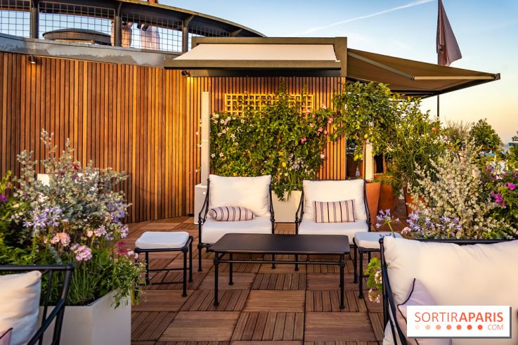 Céleste, le bar estival en rooftop du Cheval Blanc se dévoile