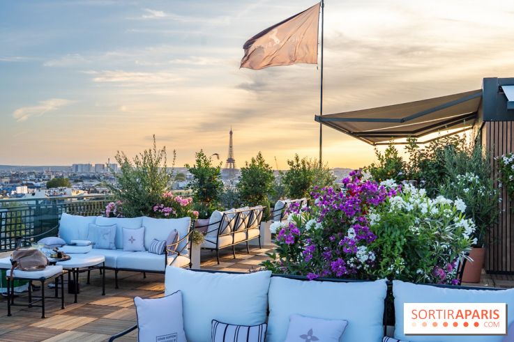 Céleste, le bar estival en rooftop du Cheval Blanc se dévoile