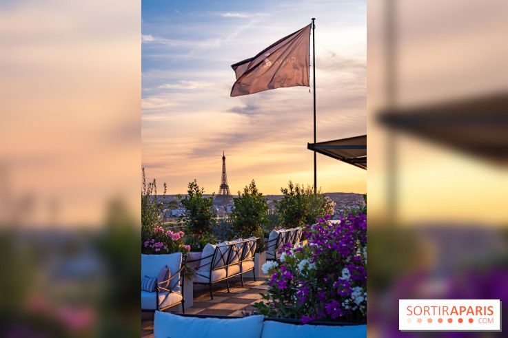 Céleste, le bar estival en rooftop du Cheval Blanc se dévoile