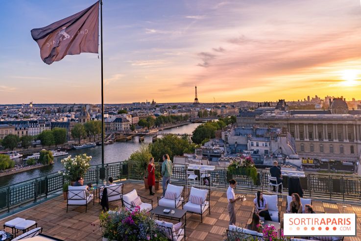 Céleste, le bar estival en rooftop du Cheval Blanc se dévoile