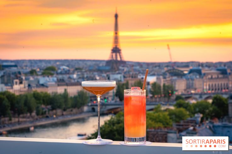 Céleste, le bar estival en rooftop du Cheval Blanc se dévoile