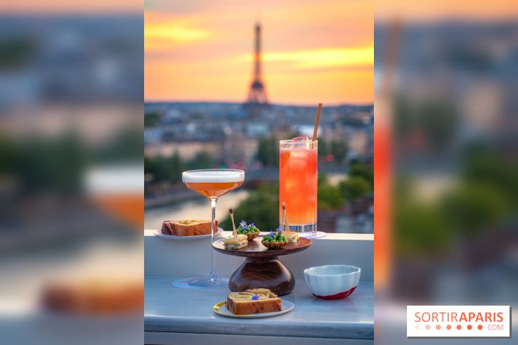 Céleste, le bar estival en rooftop du Cheval Blanc se dévoile