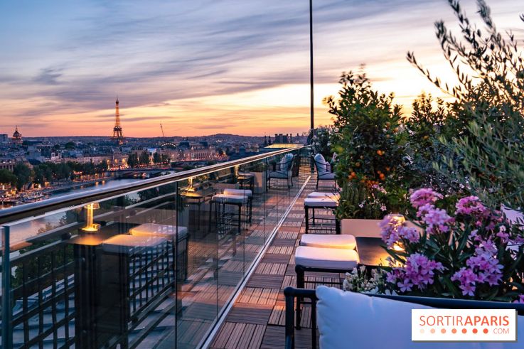 Céleste, le bar estival en rooftop du Cheval Blanc se dévoile