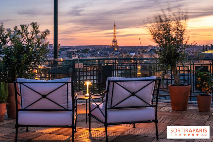 Céleste, le bar estival en rooftop du Cheval Blanc se dévoile