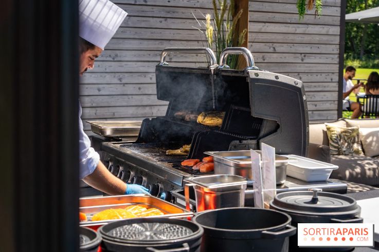 Le brunch à volonté du Piaf au Domaine de Vanneau - Ile Adam - Val d'Oise