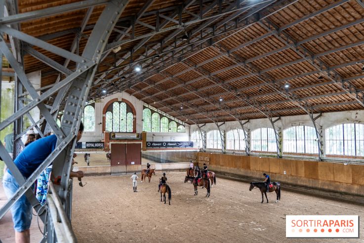 Visite guidée de l'École Mlitaire d'Équitation