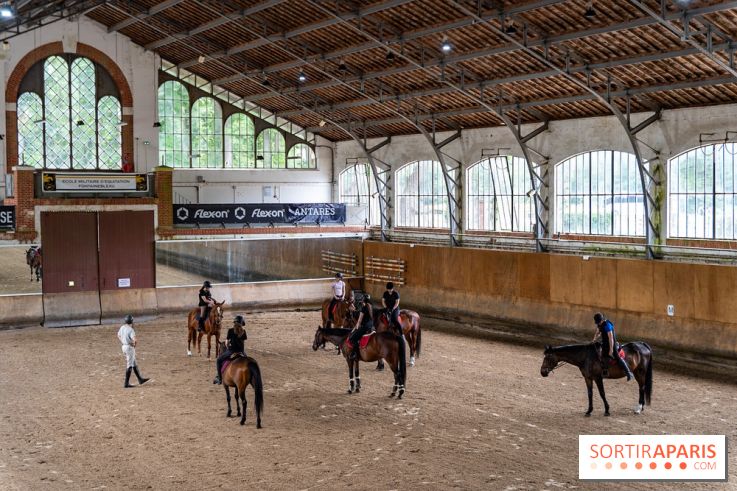 Visite guidée de l'École Mlitaire d'Équitation