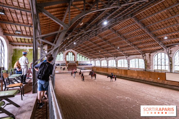 Visite guidée de l'École Mlitaire d'Équitation