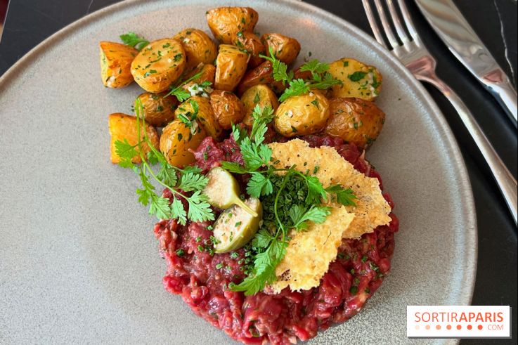 Schnock - Tartare de boeuf, pommes grenaille