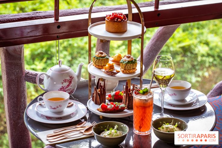 Le tea time goûter de Baptiste Vial aux Étangs de Corot à Ville-d'Avray