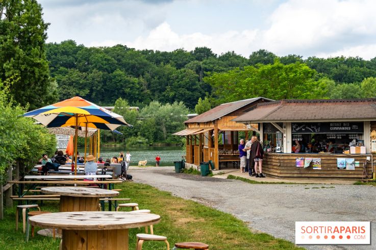 La Buvette de Samoreau près de Fontainebleau en Seine-et-Marne  - A7C02402