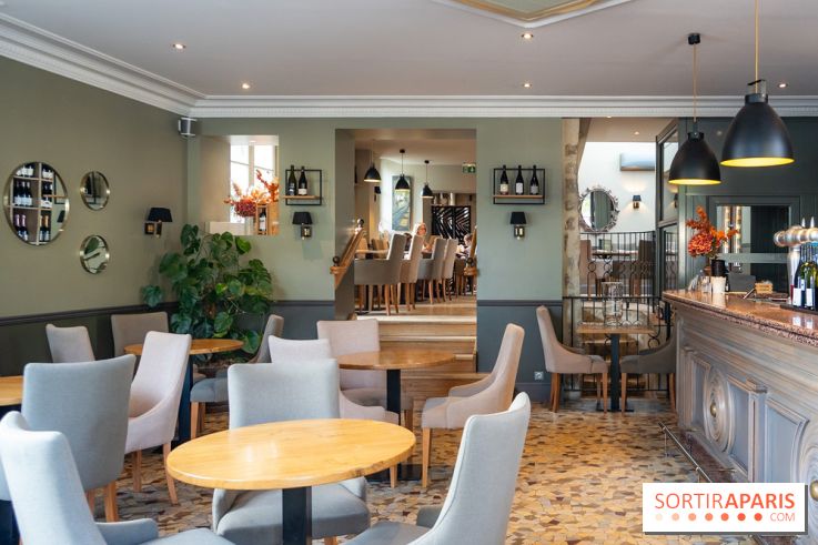 Le Café de la Paix à Bourron-Marlotte - 77 - A7C02632