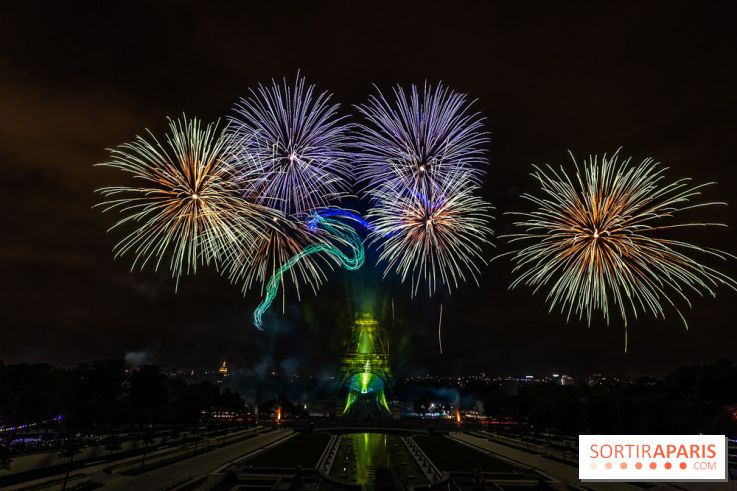 Le feu d’artifice du 14 juillet 2025 de Paris - les photos