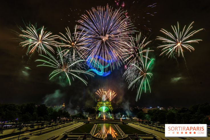 Le feu d’artifice du 14 juillet 2025 de Paris - les photos