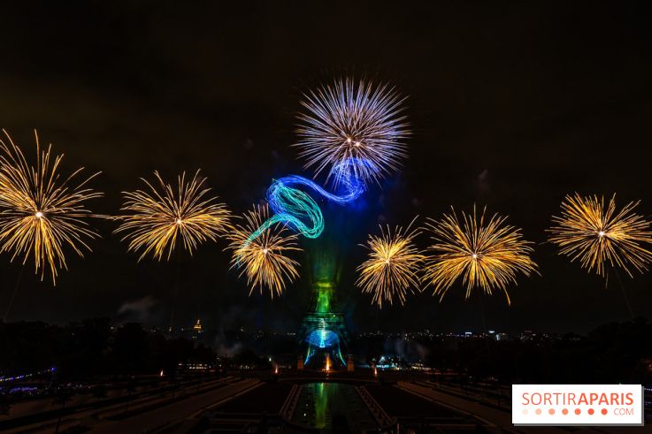 Le feu d’artifice du 14 juillet 2025 de Paris - les photos