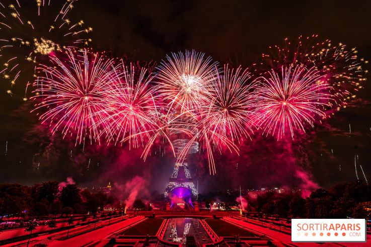 Le feu d’artifice du 14 juillet 2025 de Paris - les photos