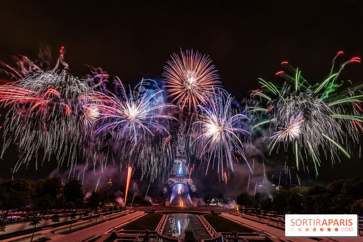 Le feu d’artifice du 14 juillet 2025 de Paris - les photos