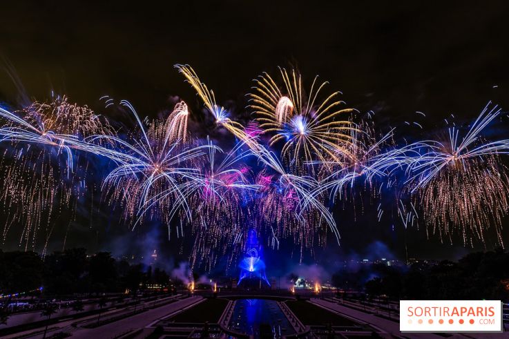 Le feu d’artifice du 14 juillet 2025 de Paris - les photos