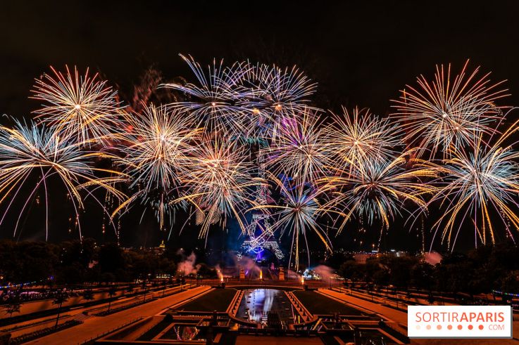 Le feu d’artifice du 14 juillet 2025 de Paris - les photos