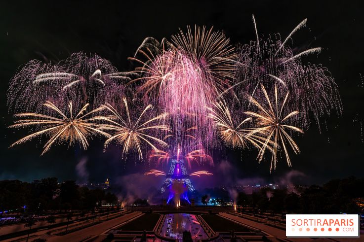 Le feu d’artifice du 14 juillet 2025 de Paris - les photos