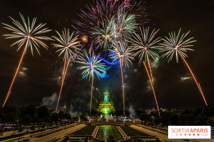 Le feu d’artifice du 14 juillet 2025 de Paris - les photos