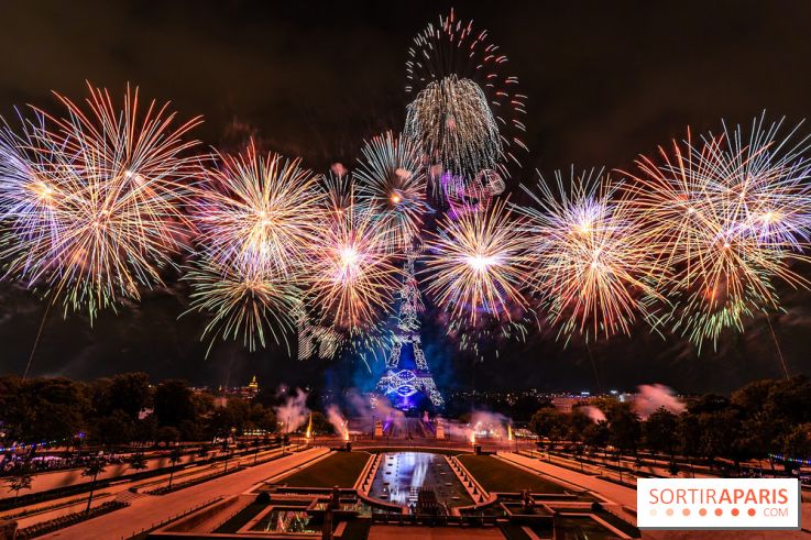 Le feu d’artifice du 14 juillet 2025 de Paris - les photos
