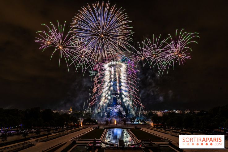 Le feu d’artifice du 14 juillet 2025 de Paris - les photos