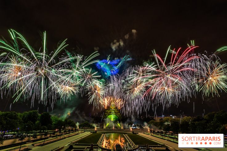 Le feu d’artifice du 14 juillet 2025 de Paris - les photos