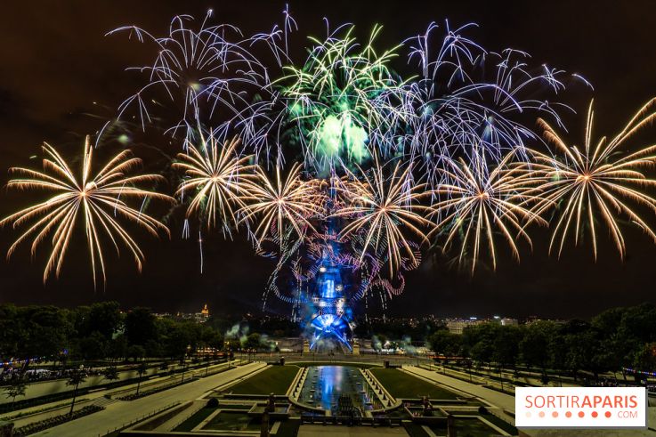 Le feu d’artifice du 14 juillet 2025 de Paris - les photos